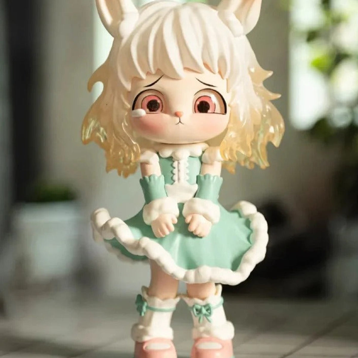 KIKI Fantasy Petshop Series Figures, Blind Box — Mint bunny-costume figure example; series example, not guaranteed selection