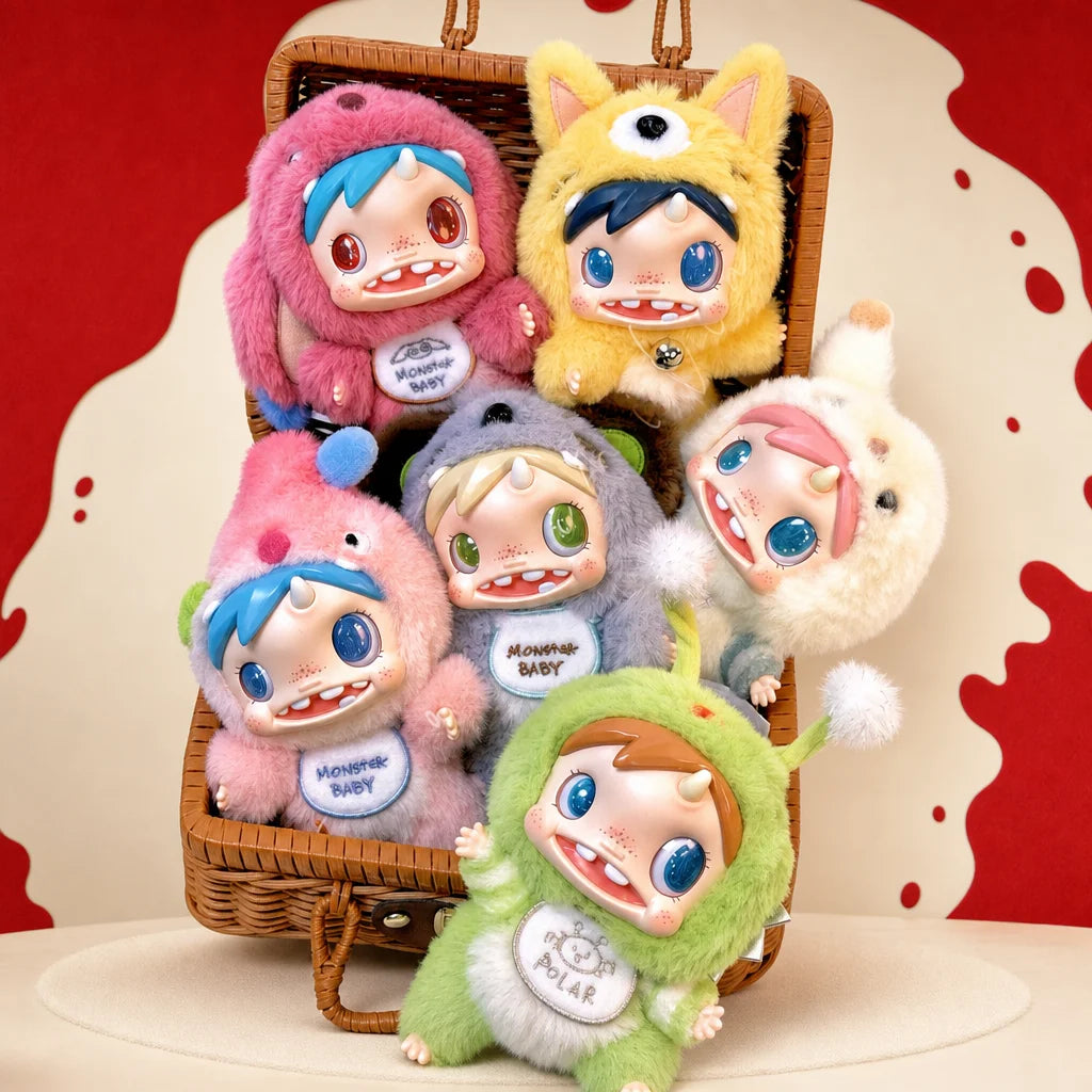 POLAR Monster Baby Collection Series Plush Pendant V1 Figure Confirmed Box