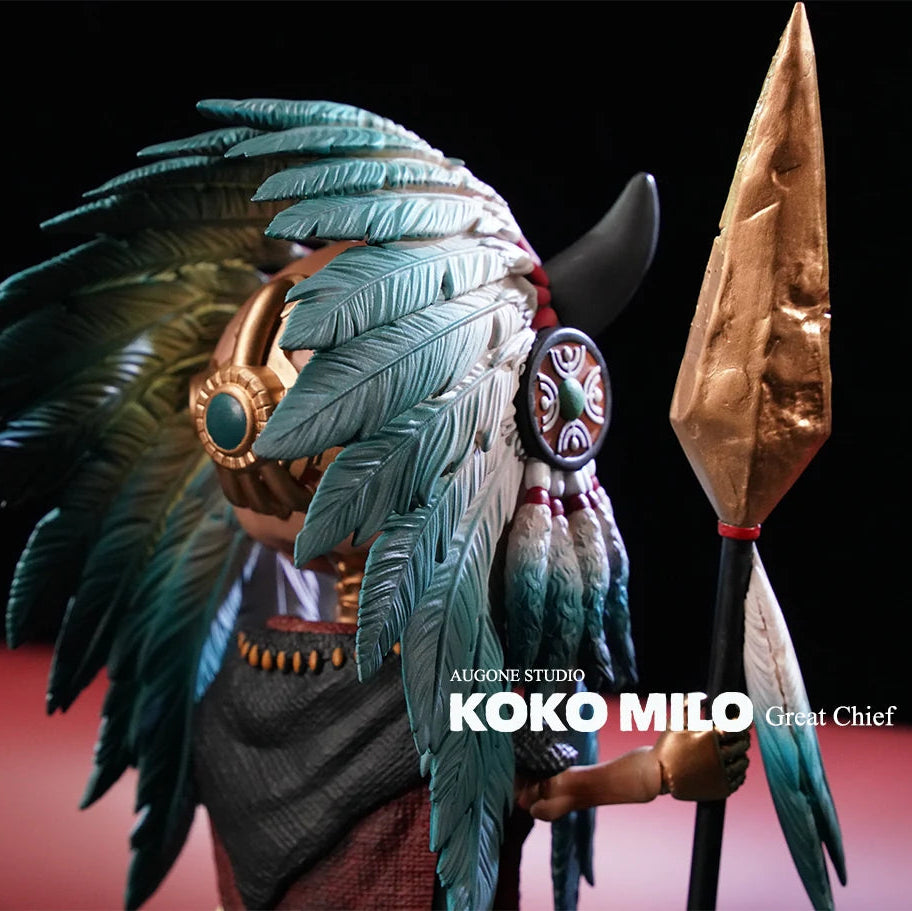 KOKOMILO Great Chief Figure — Quiet — detail view | KikiBuddies