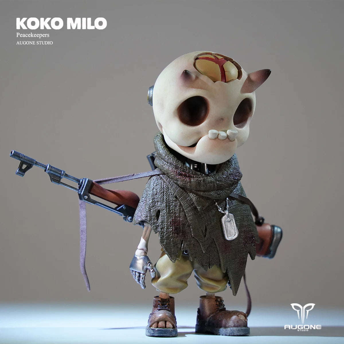 KOKOMILO Peacekeeping Soldier Figure — Peacekeeping Soldier — front view | KikiBuddies