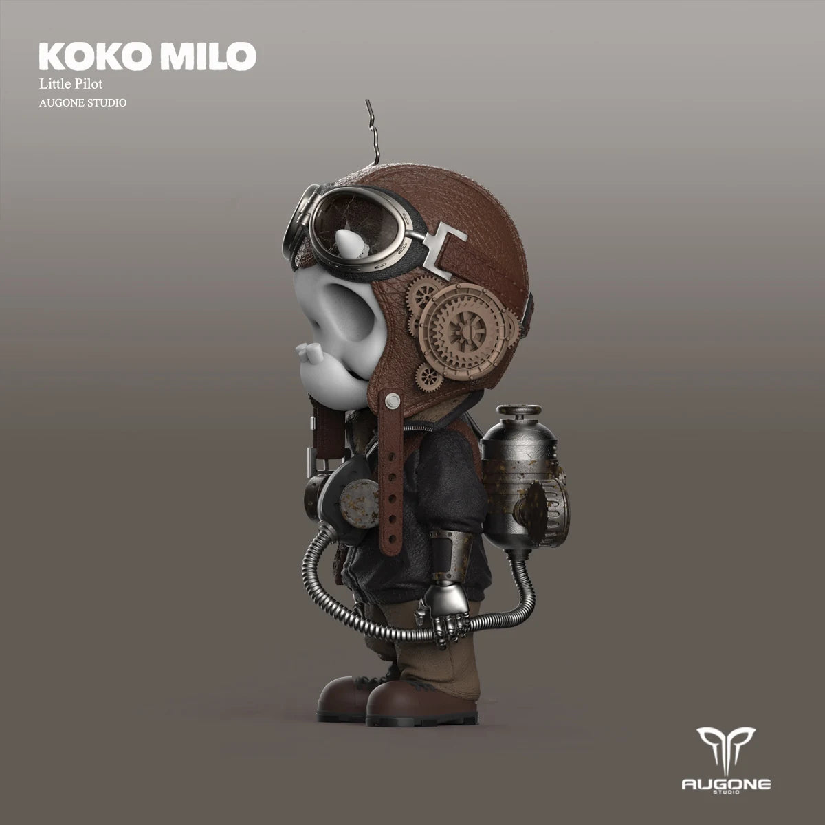 KOKOMILO Pilot Figure — detail view | KikiBuddies