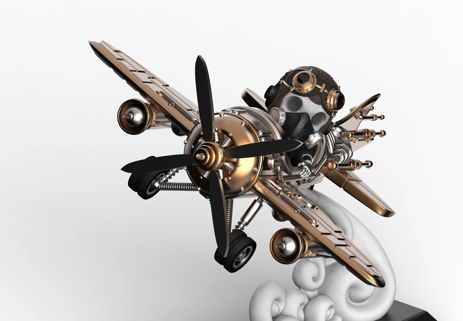 KOKOMILO Sky Falcon Figure — Sky Falcon — side view | KikiBuddies