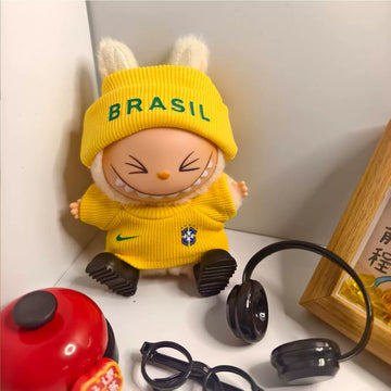Labubu Brazil Football Outfit Set - main product card | KikiBuddies