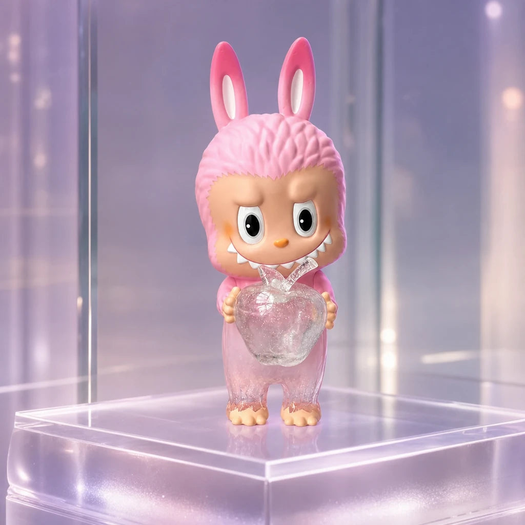 THE MONSTERS Labubu Crystal Figure display scene