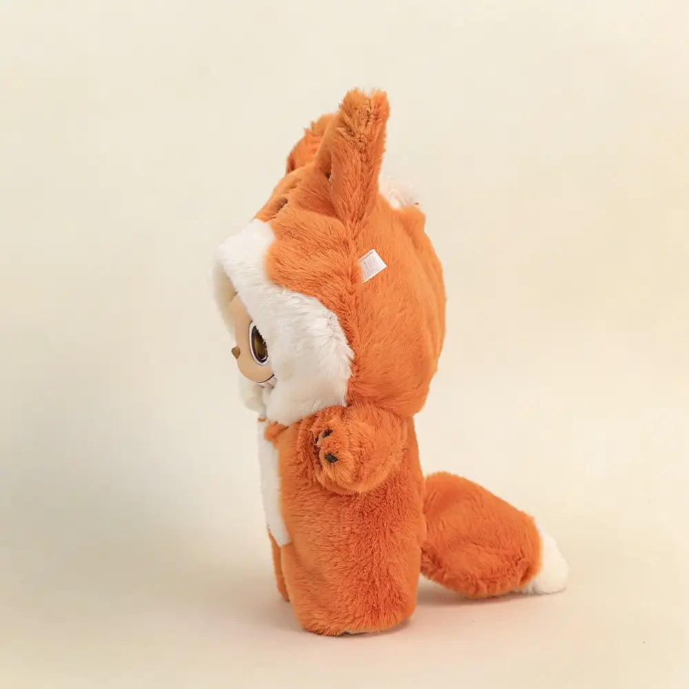 Labubu Doll Outfit - Animal Hooded Jumpsuit for 17cm Collectible Figure - extra detail | KikiBuddies