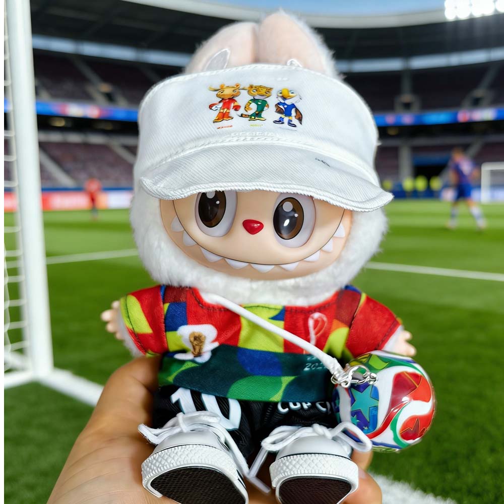 Labubu Football Jersey Outfit Series - World Cup Inspired Build Your Set 17cm - additional view 29 | KikiBuddies