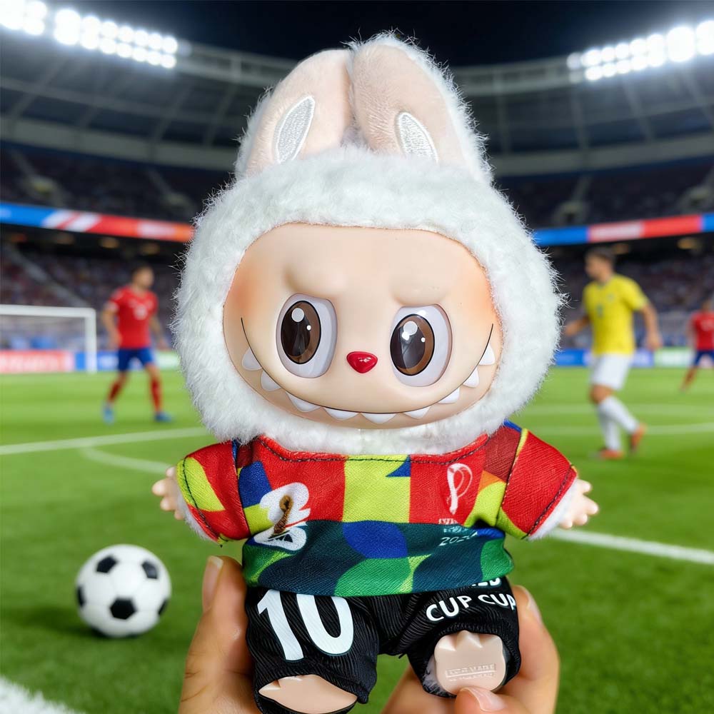 Labubu Football Jersey Outfit Series - World Cup Inspired Build Your Set 17cm - additional view 31 | KikiBuddies