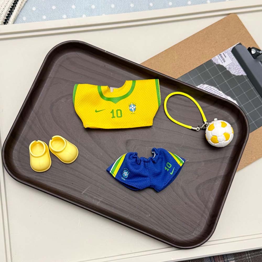 Labubu Football Jersey Outfit Set - World Cup Inspired Mini Backpack Set 17cm - additional view 9 | KikiBuddies