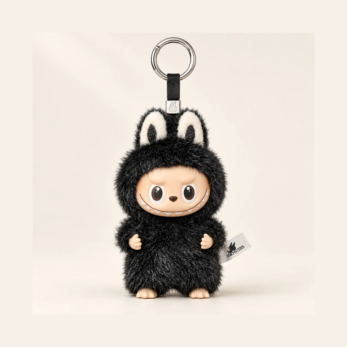 THE MONSTERS Labubu Pin For Love — confirmed R vinyl plush pendant, complete product and ring