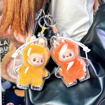 Labubu / The Monsters 10cm Display Case · Transparent Protective Cover Case V4｜Figure Not Included, Dust Protection – Independent Retailer - main product card | KikiBuddies