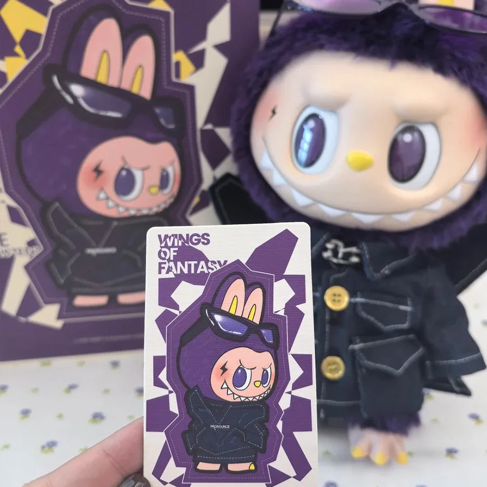 Labubu × PRONOUNCE Wings of Fantasy Vinyl Plush Doll — 40cm - front view | KikiBuddies