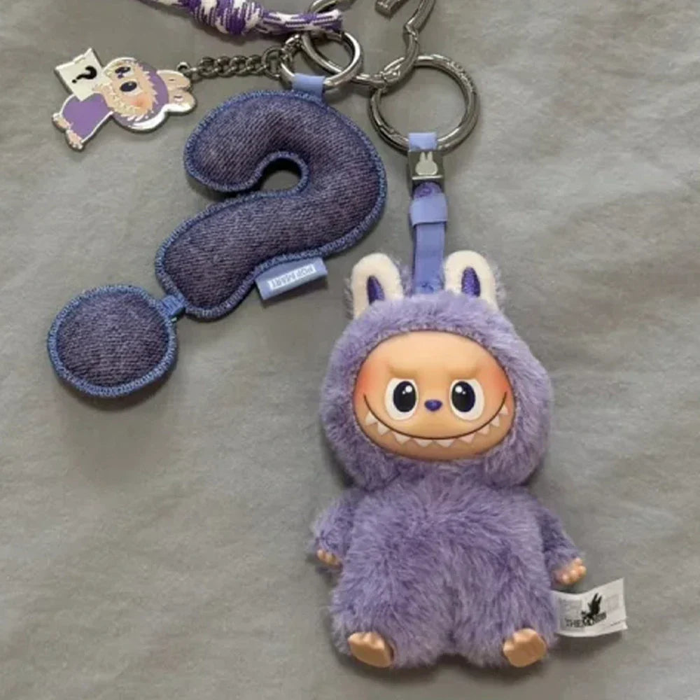 THE MONSTERS Labubu Pin For Love — Letter Pendant - detail view | KikiBuddies