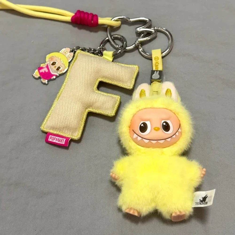 THE MONSTERS Labubu Pin For Love — Letter Pendant - additional product view 10 | KikiBuddies