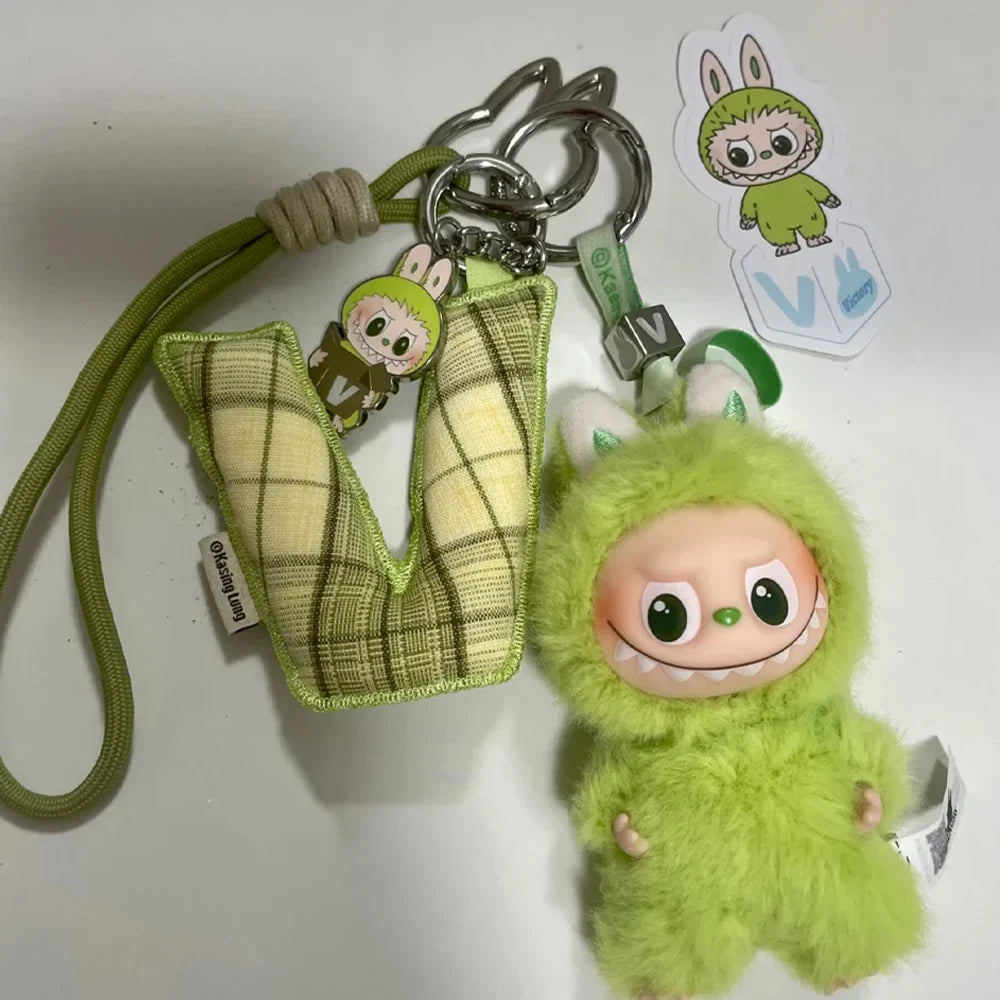 THE MONSTERS Labubu Pin For Love — Letter Pendant - additional product view 26 | KikiBuddies