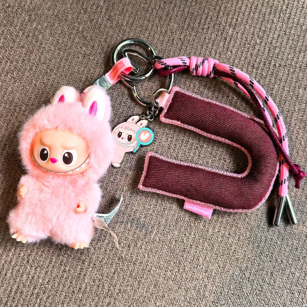 THE MONSTERS Labubu Pin For Love — Letter Pendant - additional product view 25 | KikiBuddies