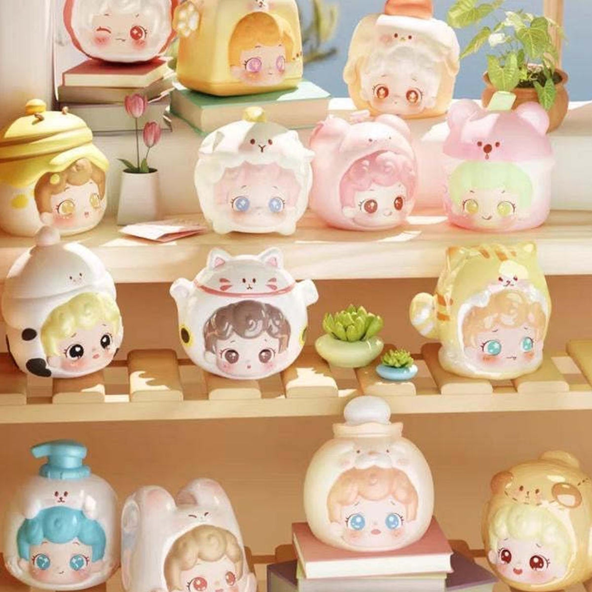 Litter's Grocery Store, Mini Blind Box — Grocery Store series display examples; series example, not guaranteed selection