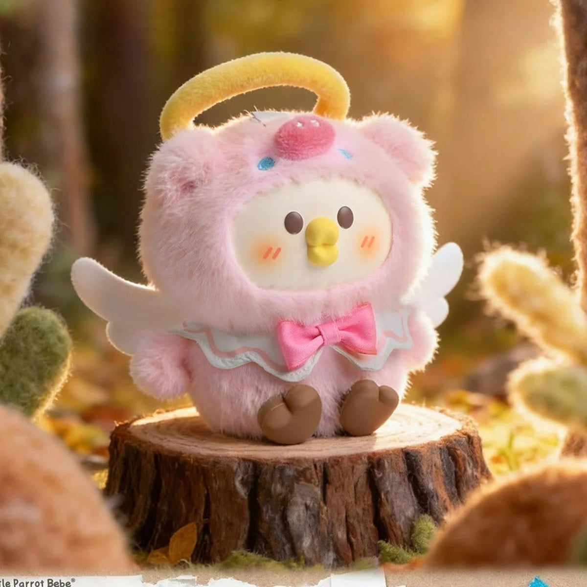 BEBE plush in a pink winged costume | KikiBuddies
