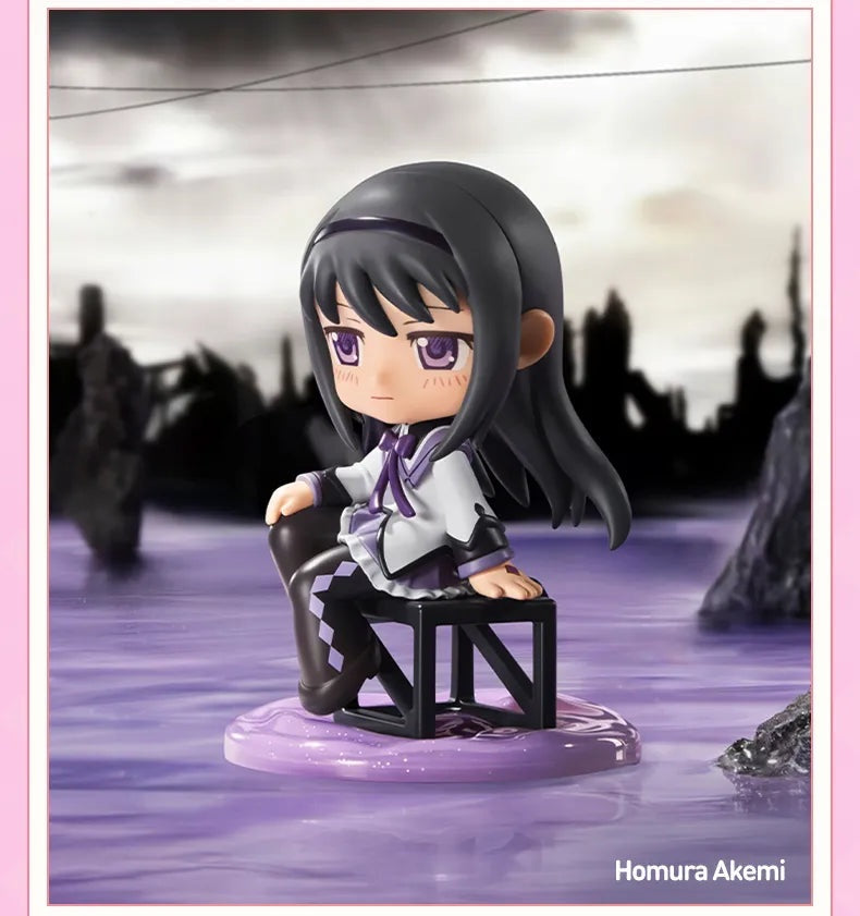 Puella Magi Madoka Magica Iconic Scenes — Homura Akemi regular scene; not guaranteed random selection