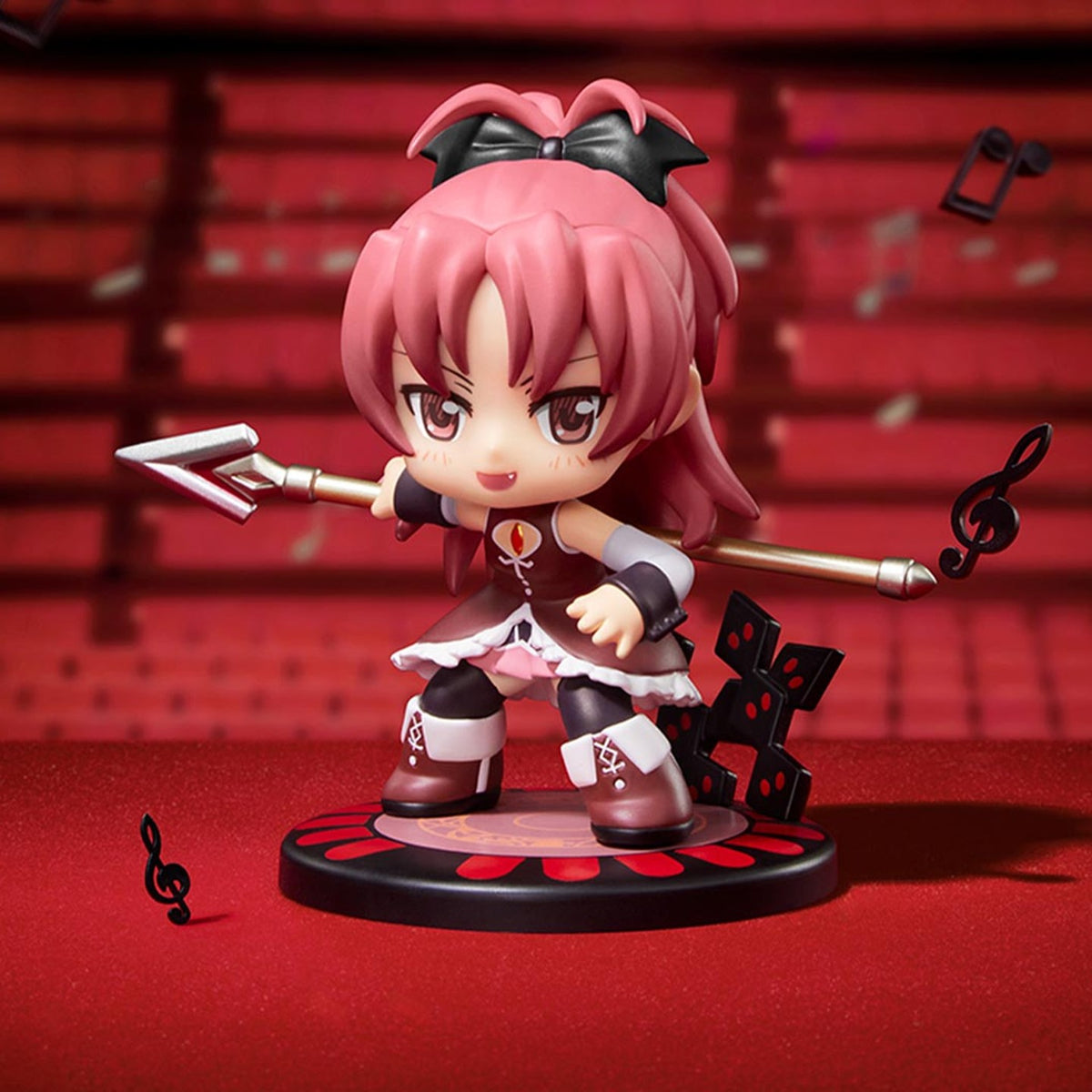 madoka magica iconic scenes figure blind box — kyoko sakura scene