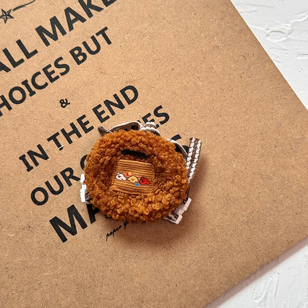 Maillard Style Mini Bag Charm for Collectible Toy Figures - lifestyle scene | KikiBuddies