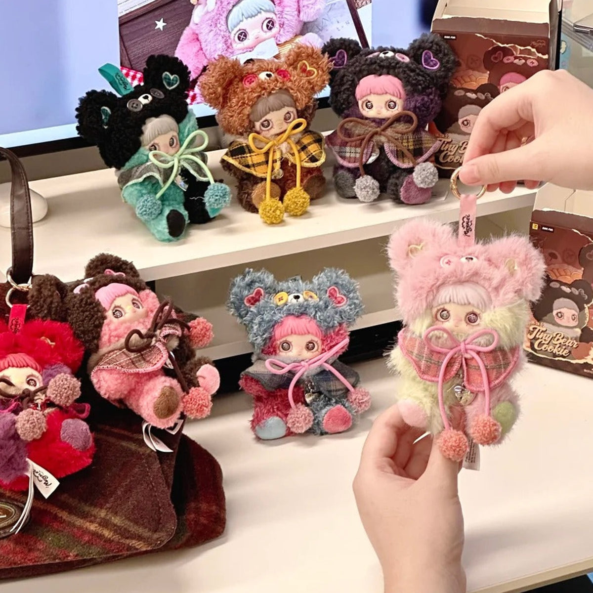 Maymei Tiny Bear Cookie Series Plush Blind Box — G3 | KikiBuddies