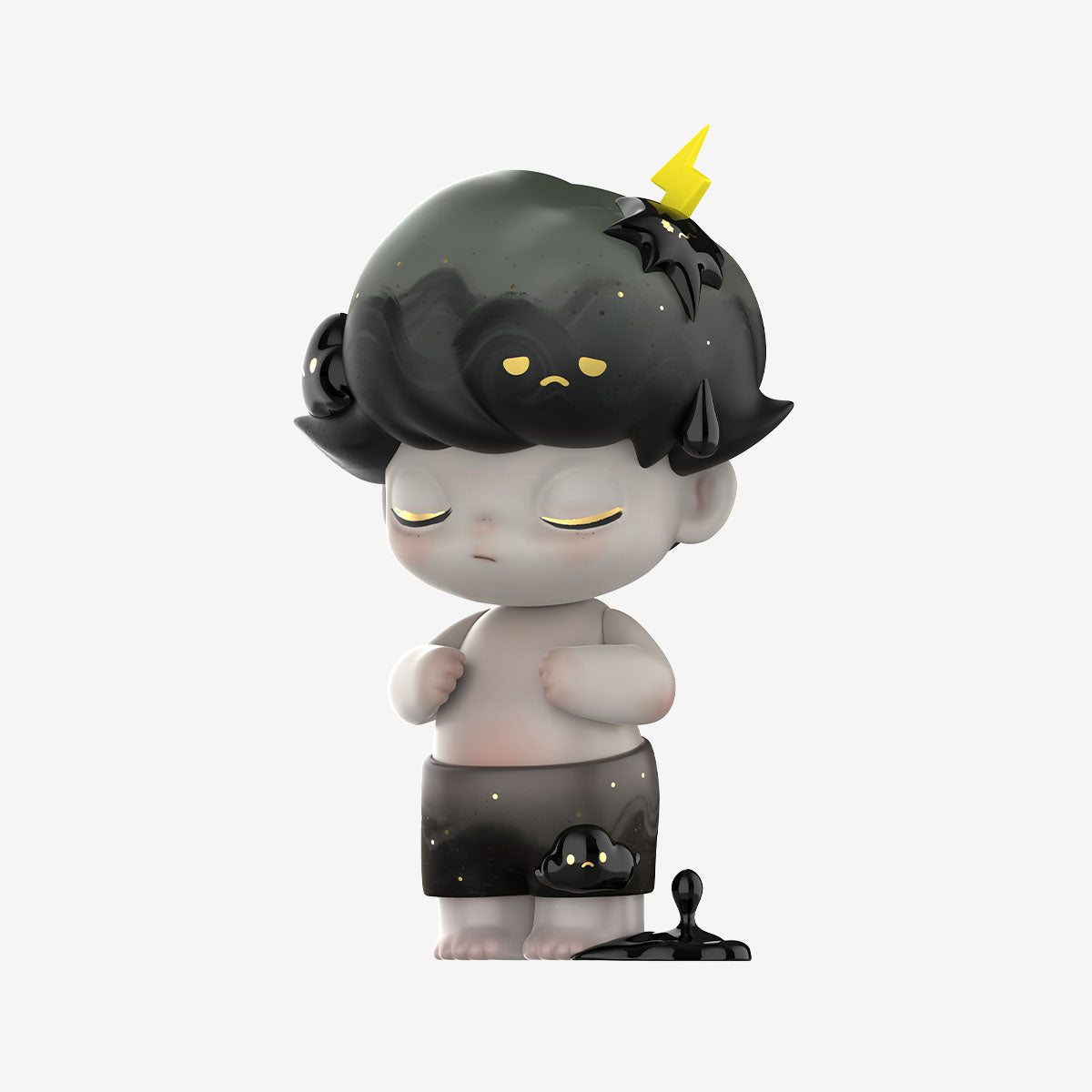 MEGA JUST DIMOO 400% A Thunder Shower fixed PVC figure front angle