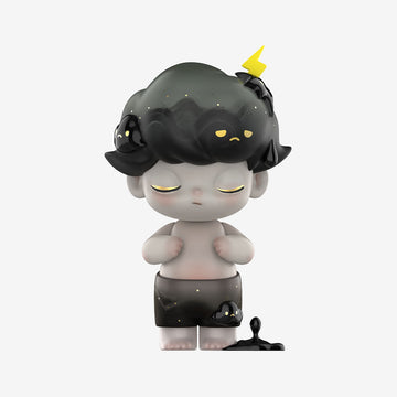 MEGA JUST DIMOO 400% A Thunder Shower fixed PVC figure front view