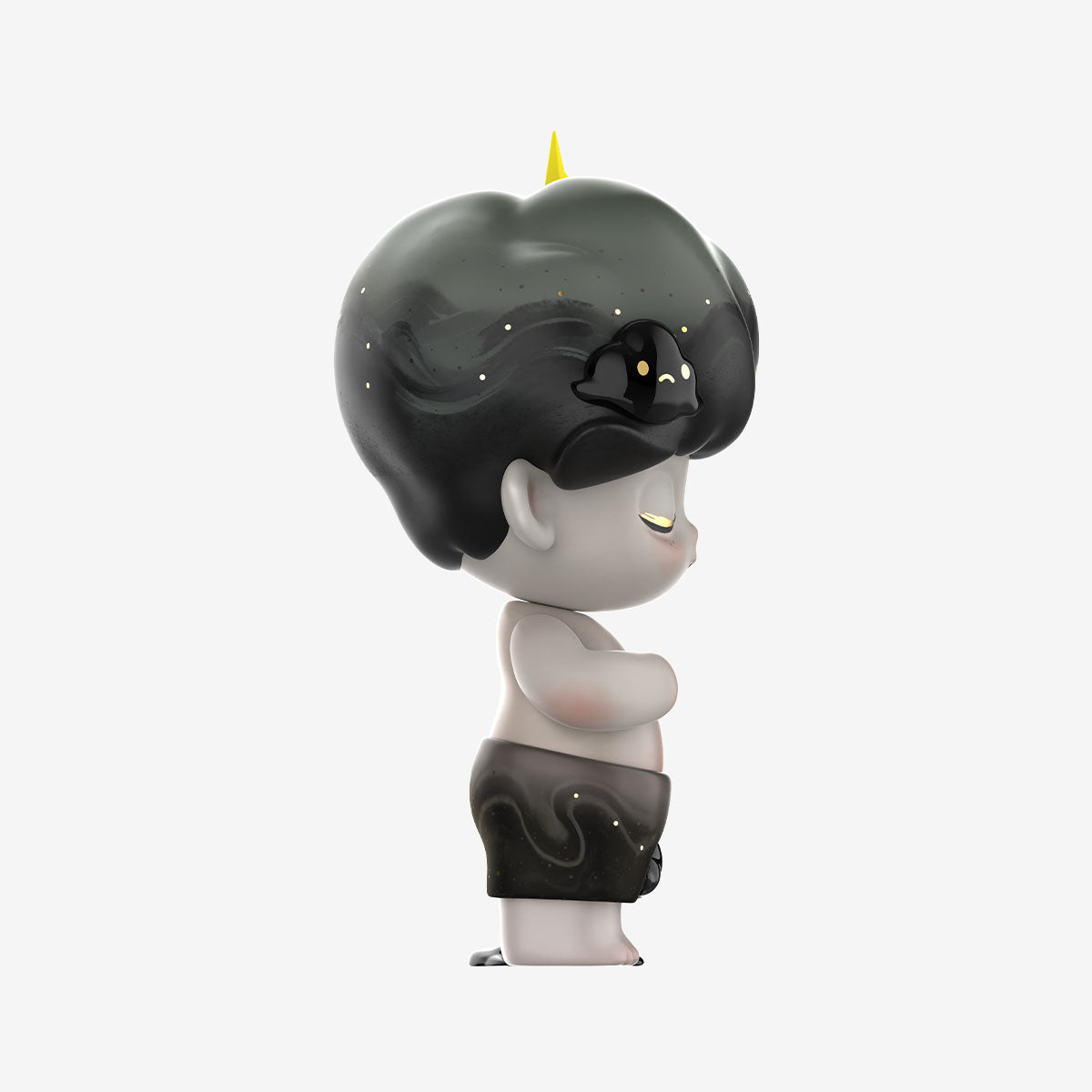 MEGA JUST DIMOO 400% A Thunder Shower fixed PVC figure opposite side view