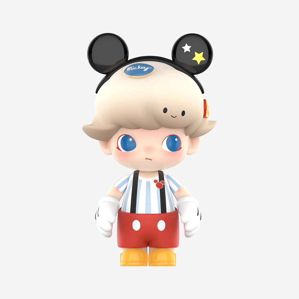 MEGA JUST DIMOO 400% Mickey Mouse fixed figure front view on light background