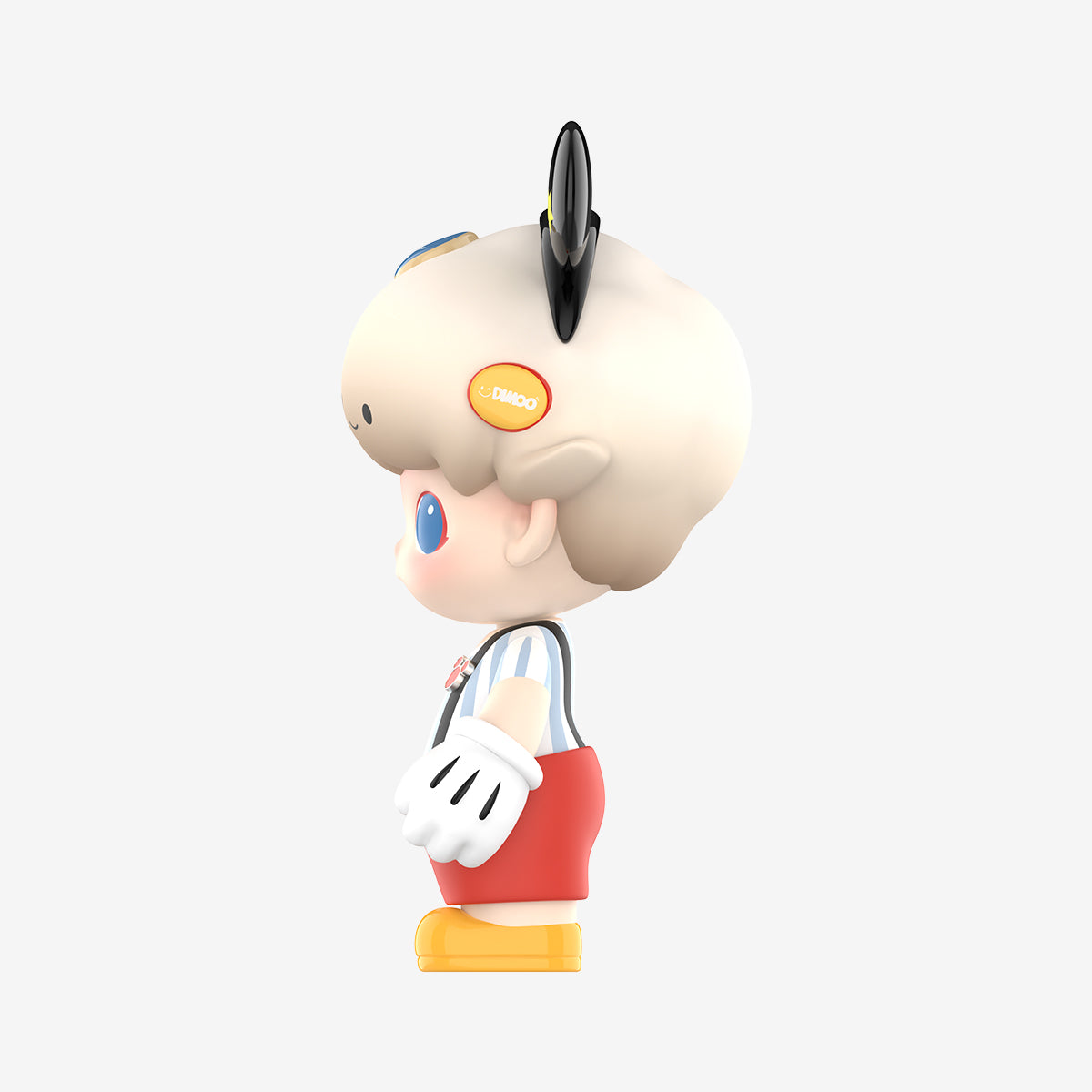 MEGA JUST DIMOO 400% Mickey Mouse fixed figure left-side view