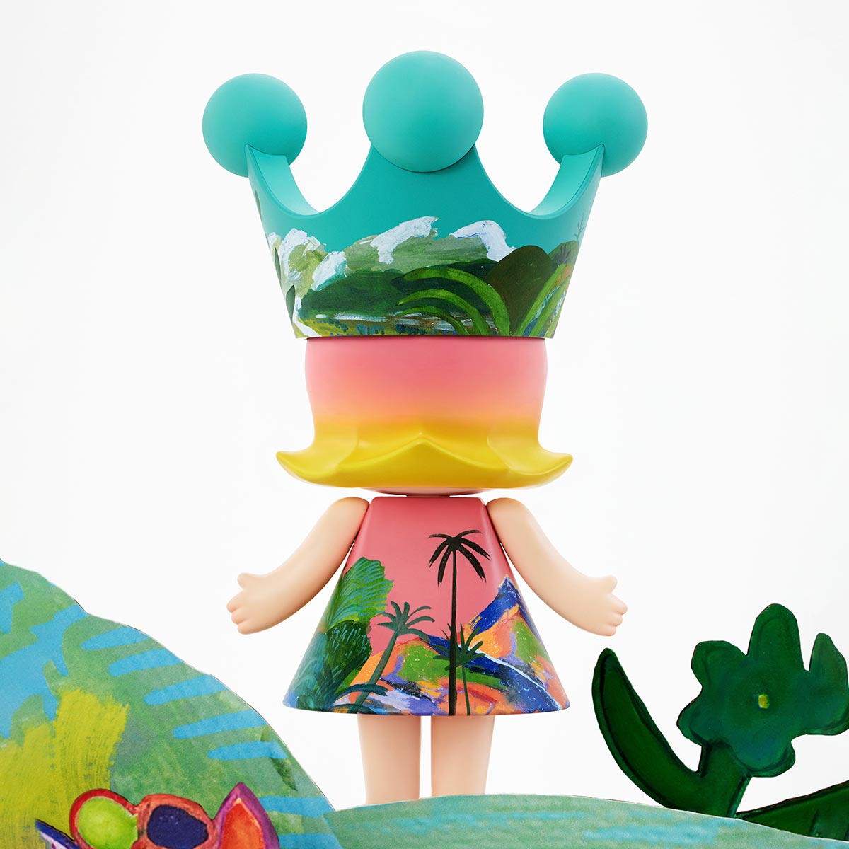 MEGA ROYAL MOLLY 1000% Childishness 2026 fixed figure, rear view