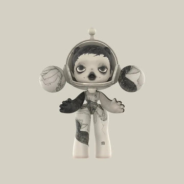 MEGA α SKULLPANDA 400% Egon Schiele — front