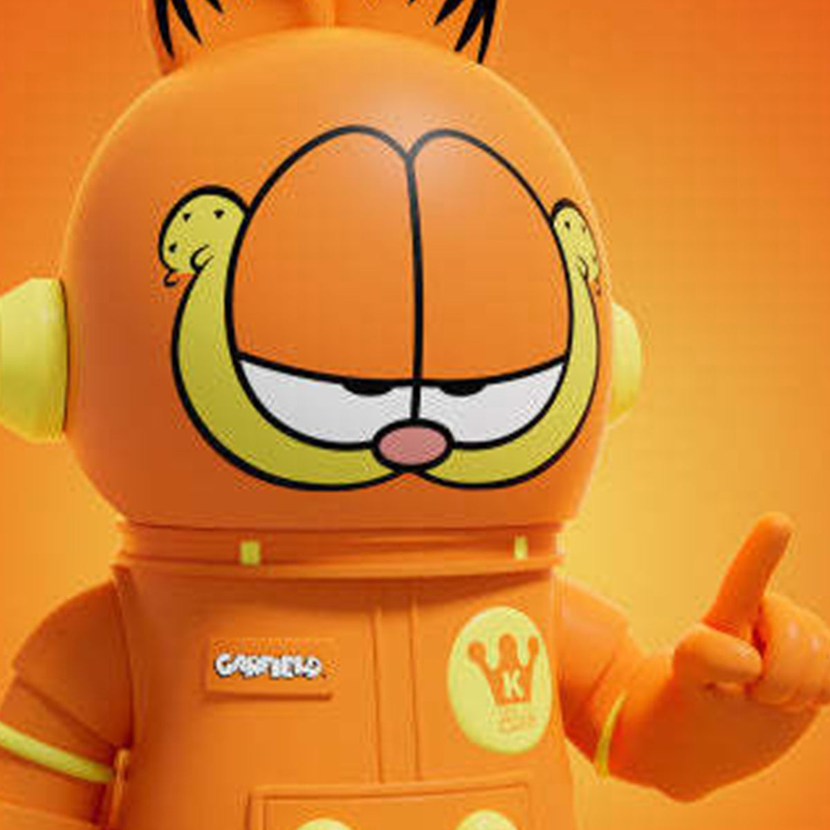 MEGA SPACE MOLLY 400% Garfield PVC Figure — G3 | KikiBuddies