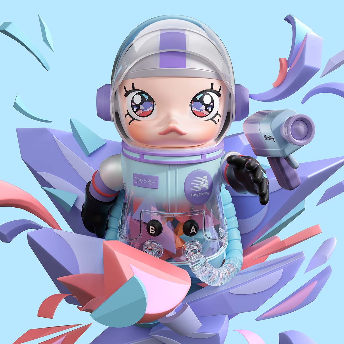 MEGA SPACE MOLLY 400% Louis De Guzman - accessory context
