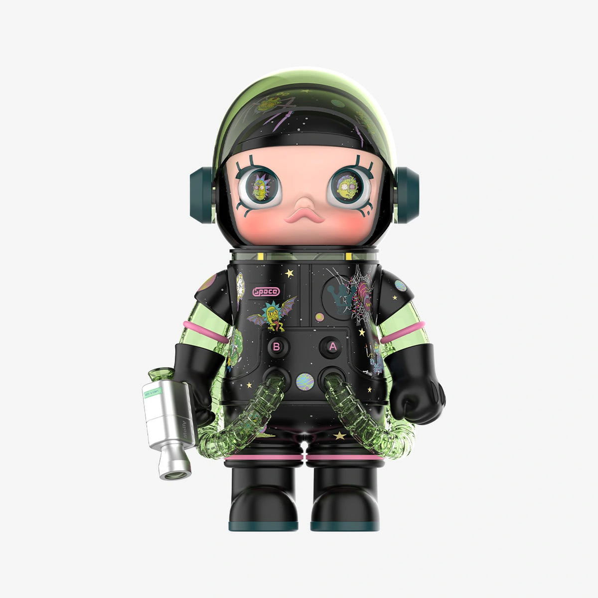 MEGA SPACE MOLLY400percent Rick and Morty figure, full front view