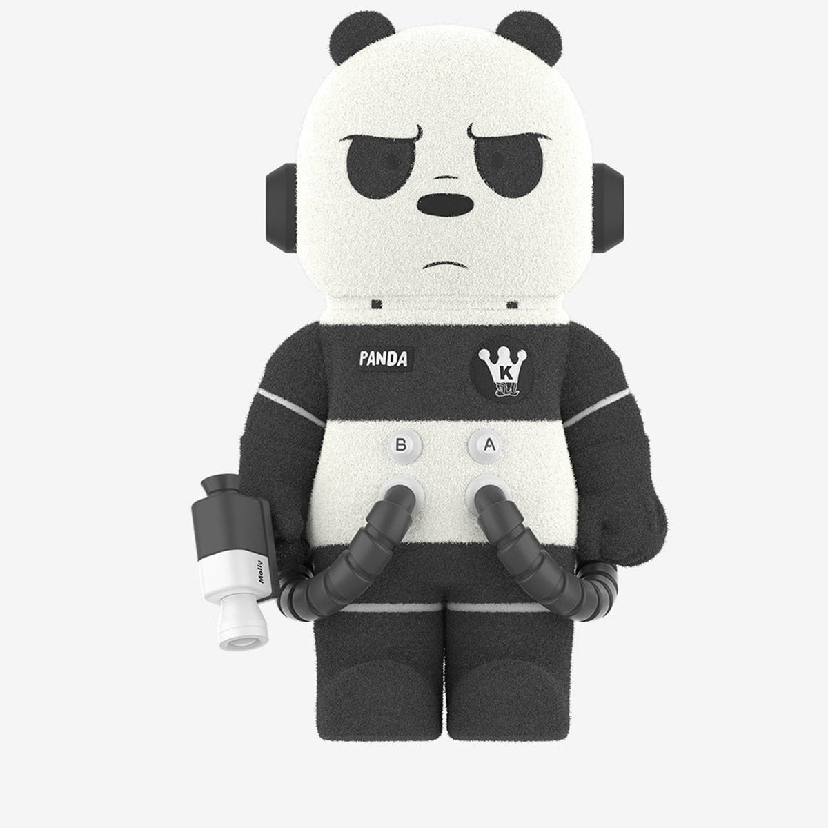 MEGA SPACE MOLLY 400% WE BARE BEARS PANDA figure, front view