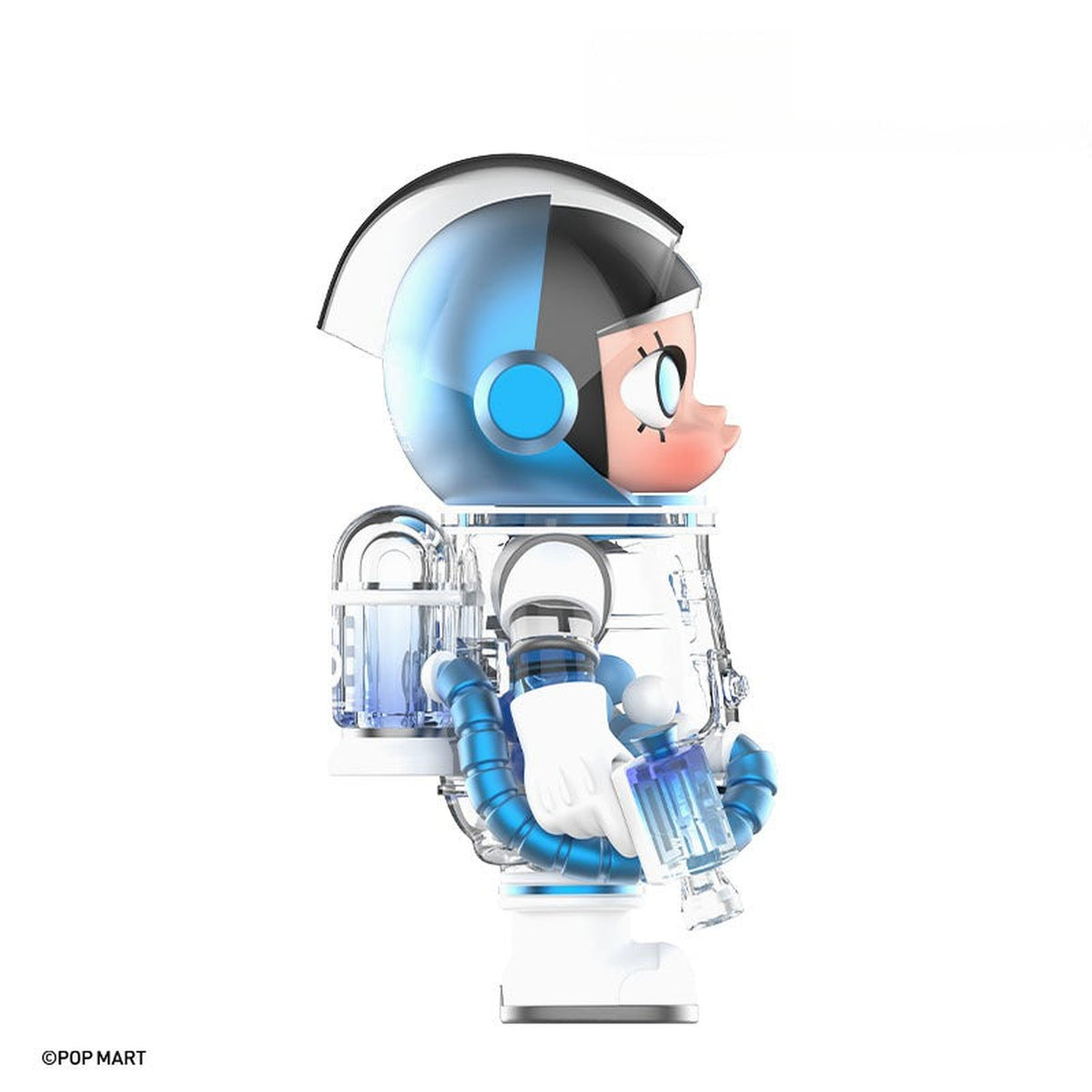 MEGA SPACE MOLLY × CAS SPACE 100% figure, side view