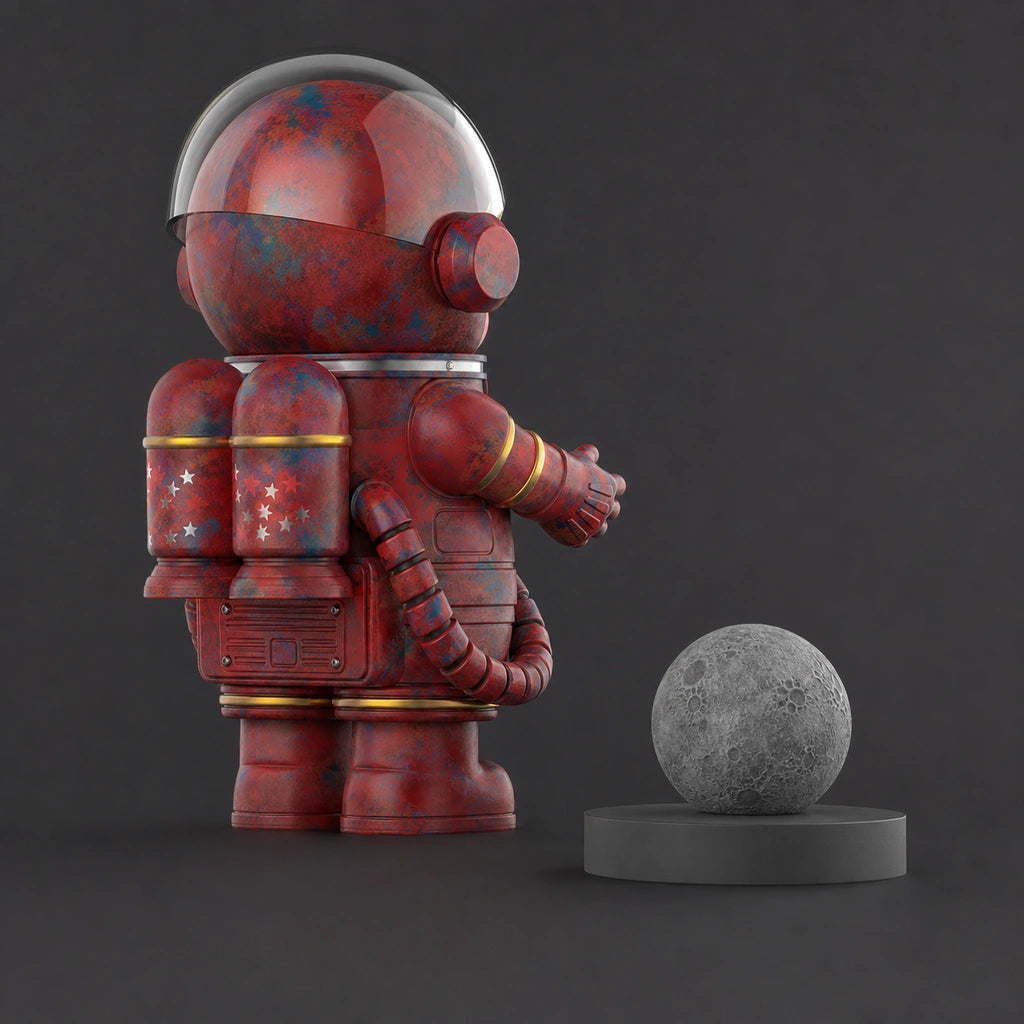 MEGA SPACE MOLLY 1000% Hello, Moon rear structural proof
