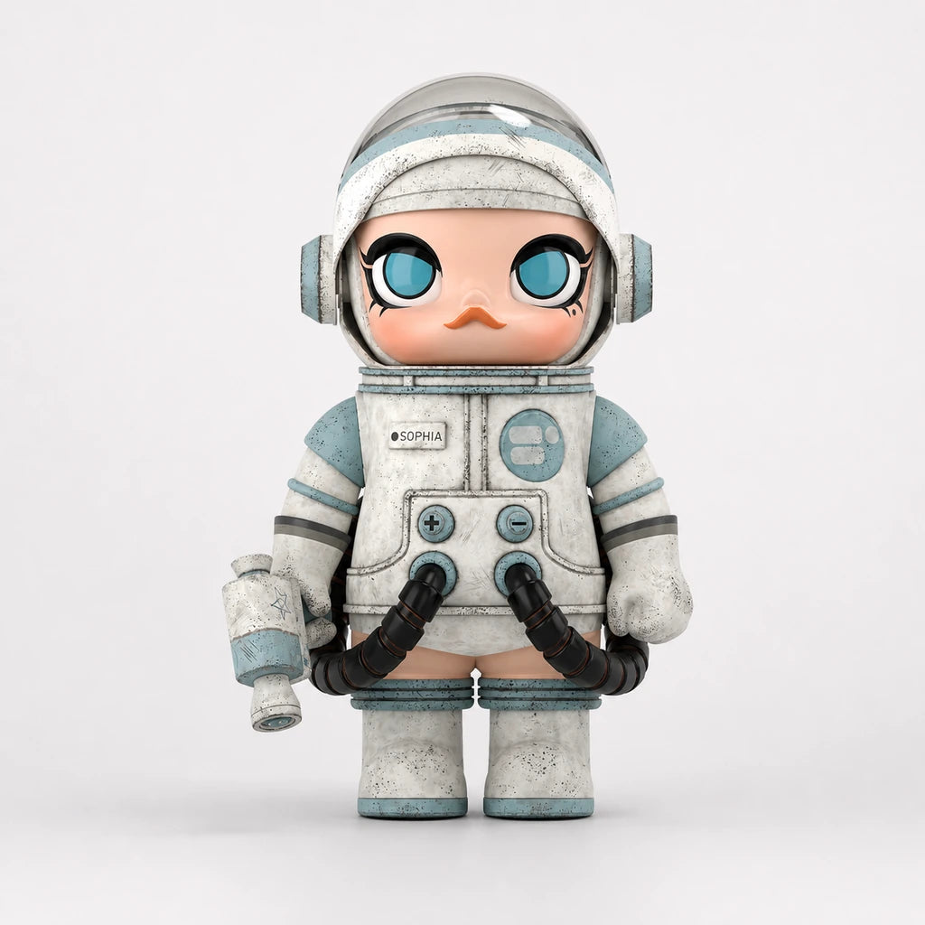 MEGA SPACE MOLLY 1000% Ashley Wood front factual view