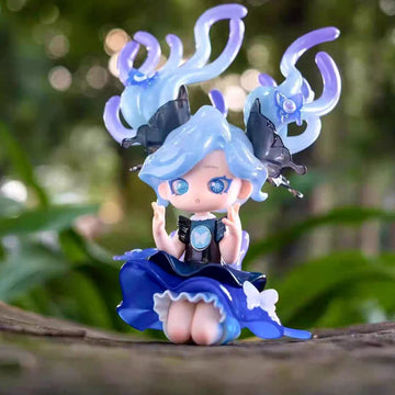 Memimo Strange Dreams Series Figures Blind Box - Blue antler complete design example; random design not guaranteed