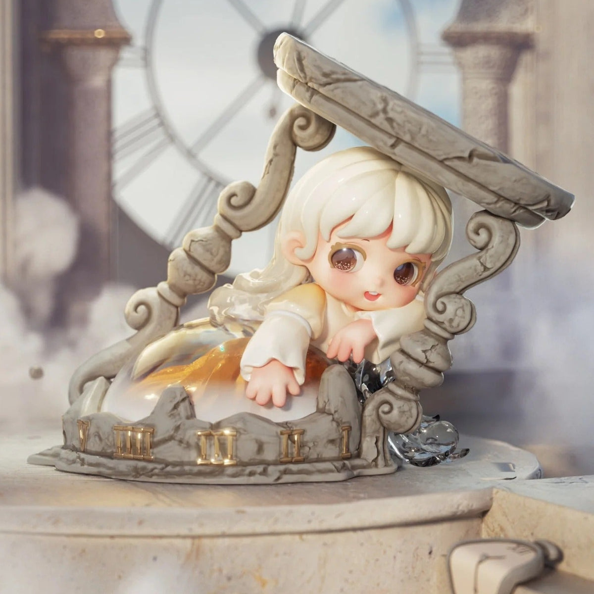 Miana The Sleeping Castle Series Figures, Blind Box - Hourglass complete design example; random design not guaranteed