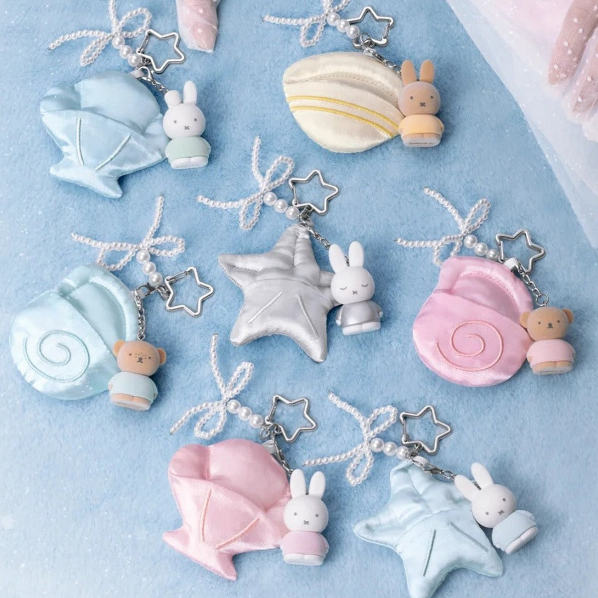Miffy Dreamy Island Series Plush Pendant Blind Box - Series pendant overview; random design not guaranteed