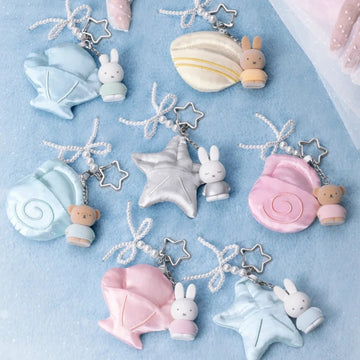 Miffy Dreamy Island Series Plush Pendant Blind Box - Series pendant overview; random design not guaranteed