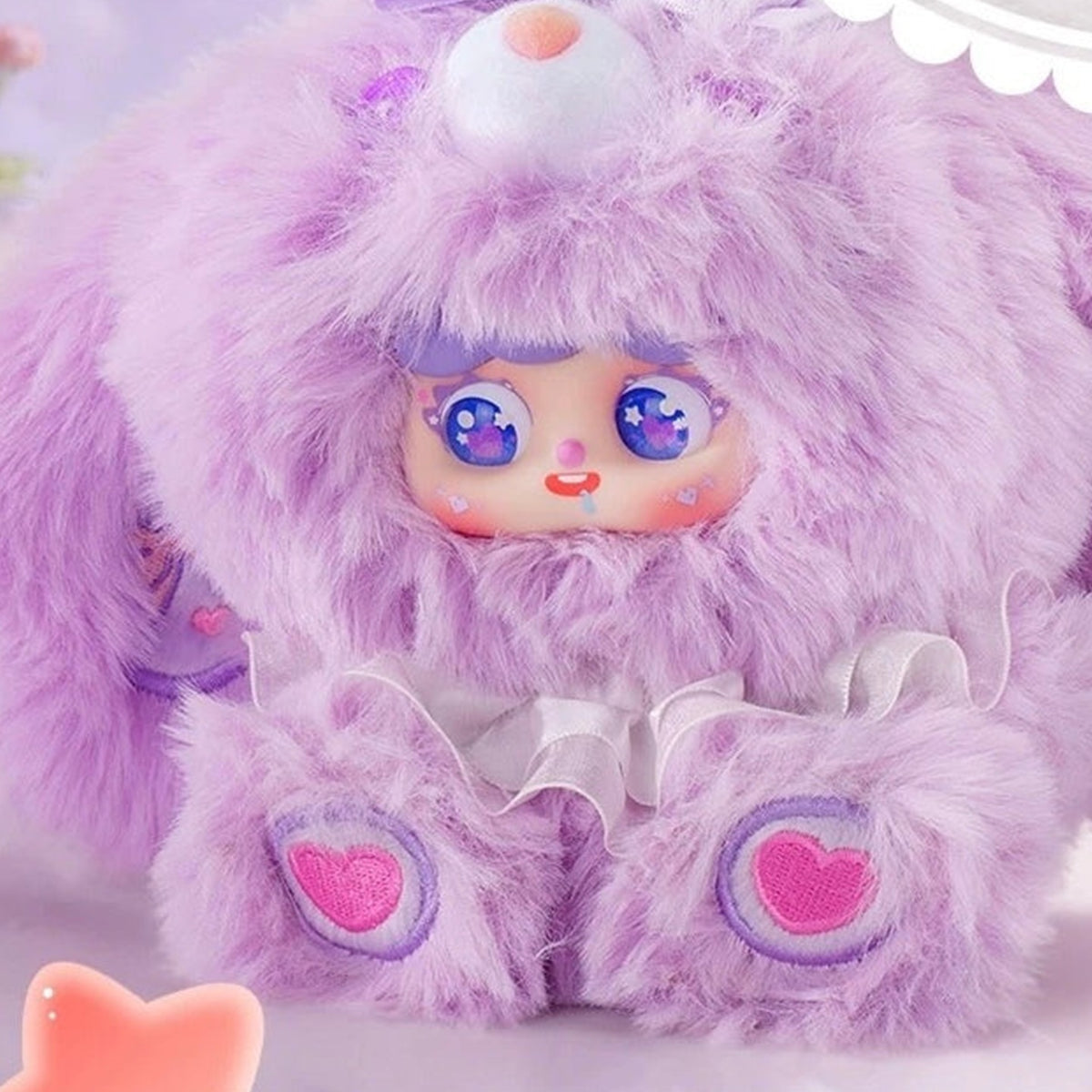 MIGO Garden Cake House Series Plush Doll Blind Box - Purple design example; random design not guaranteed