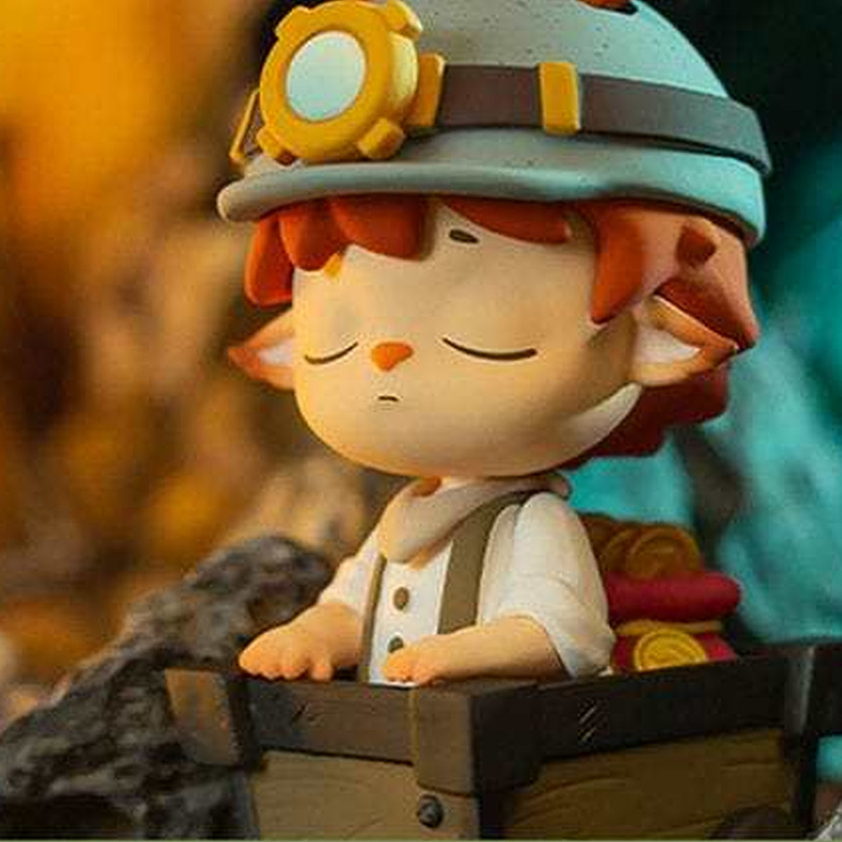 MiMi Adventure Series Figures, Blind Box【Heyone】 - Figure detail with upper explorer hat and lower display structure cropped; random design not guaranteed