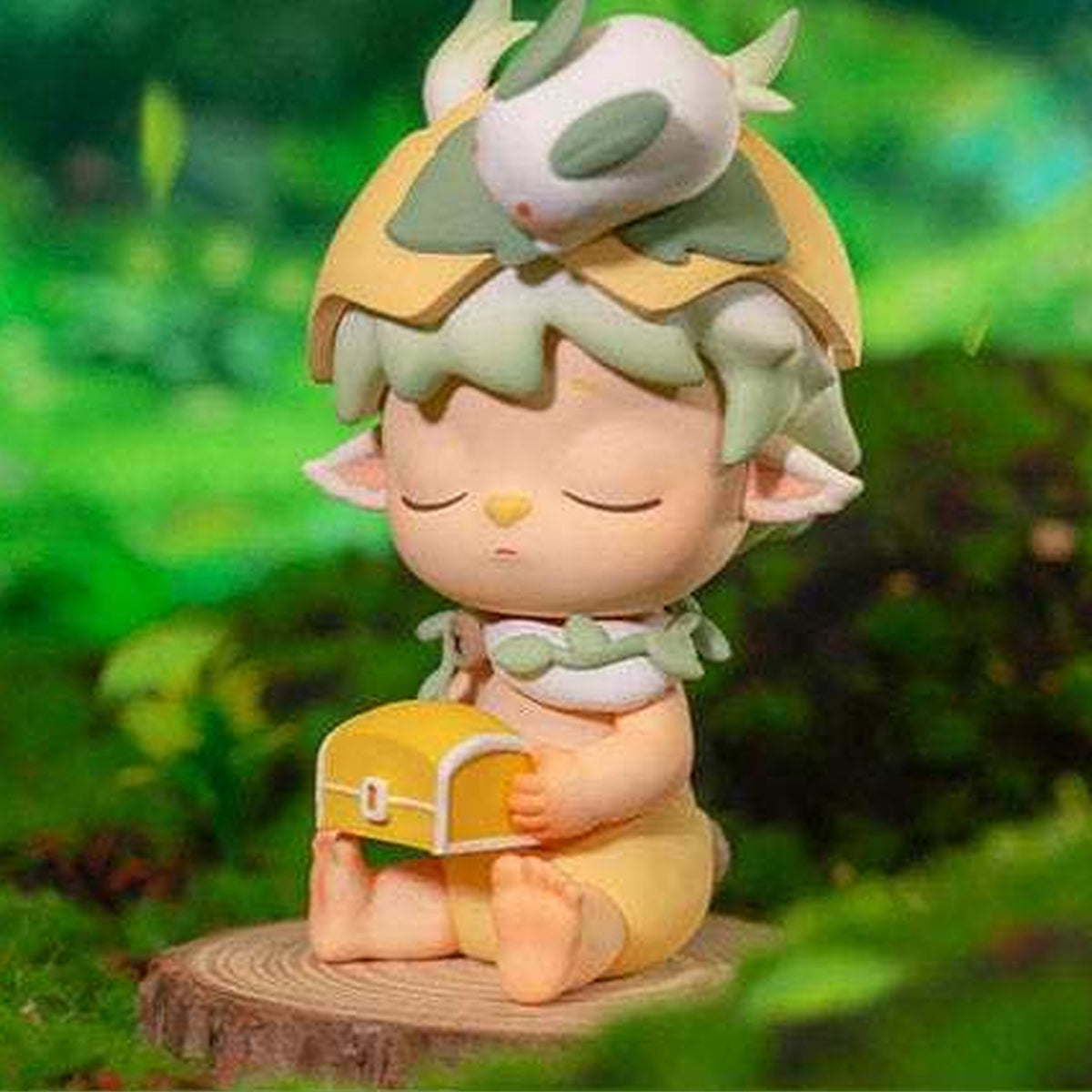 MiMi Adventure Series Figures, Blind Box【Heyone】 - Seated figure detail with upper horn decoration cropped; random design not guaranteed