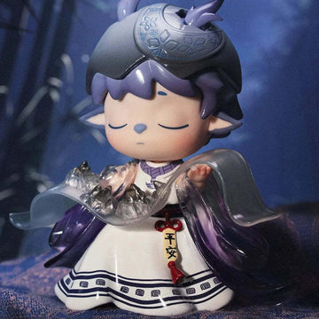 Mimi Leisurely Immortal Series Figures, Blind Box - Purple outfit complete figure example; random design not guaranteed