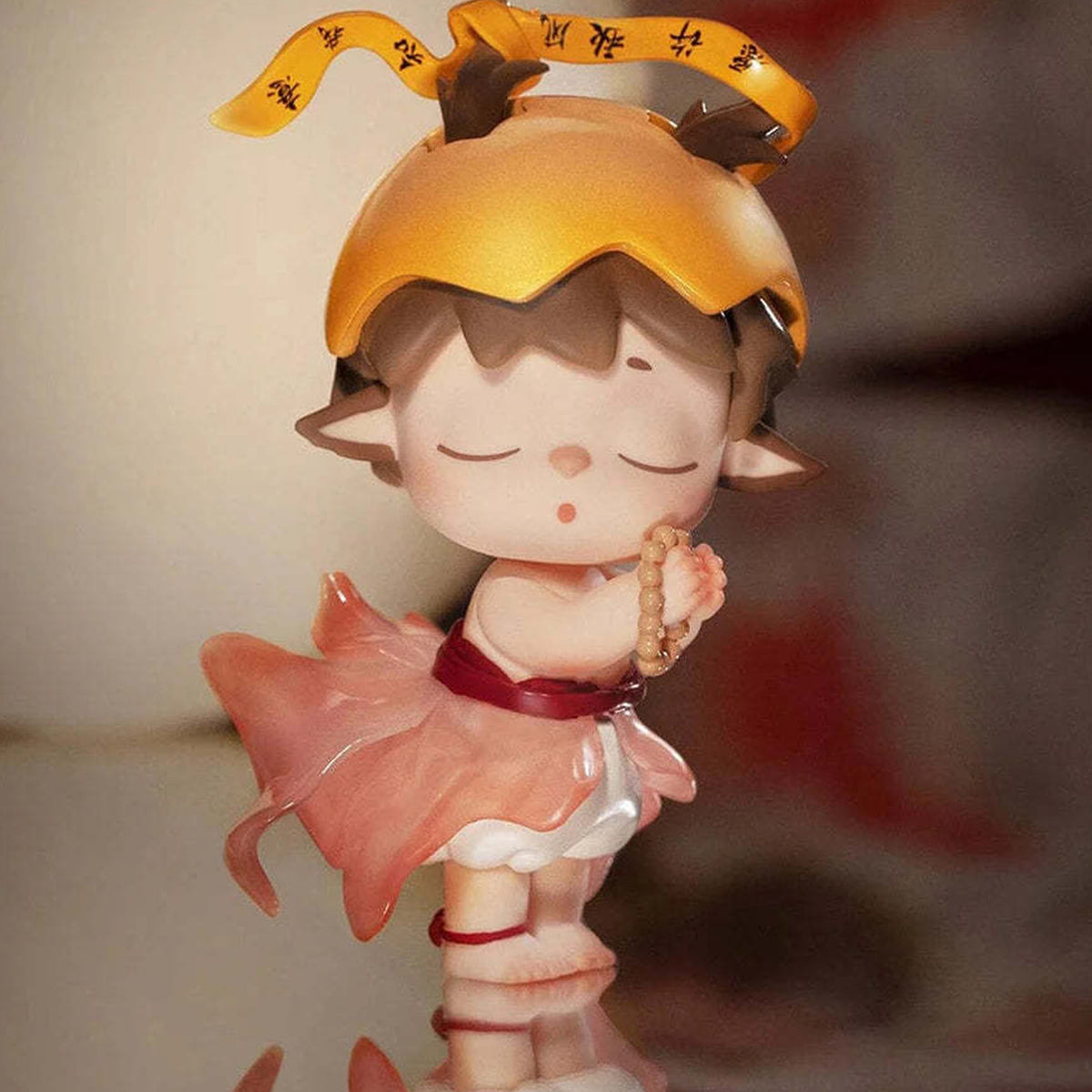 Mimi Leisurely Immortal Series Figures, Blind Box - Orange outfit figure detail with upper banner cropped; random design not guaranteed