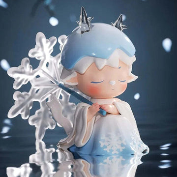 MIMI Myth Mountain and Sea Gods Series Figures, Blind Box【Heyone】 - Blue snow motif complete figure example; random design not guaranteed
