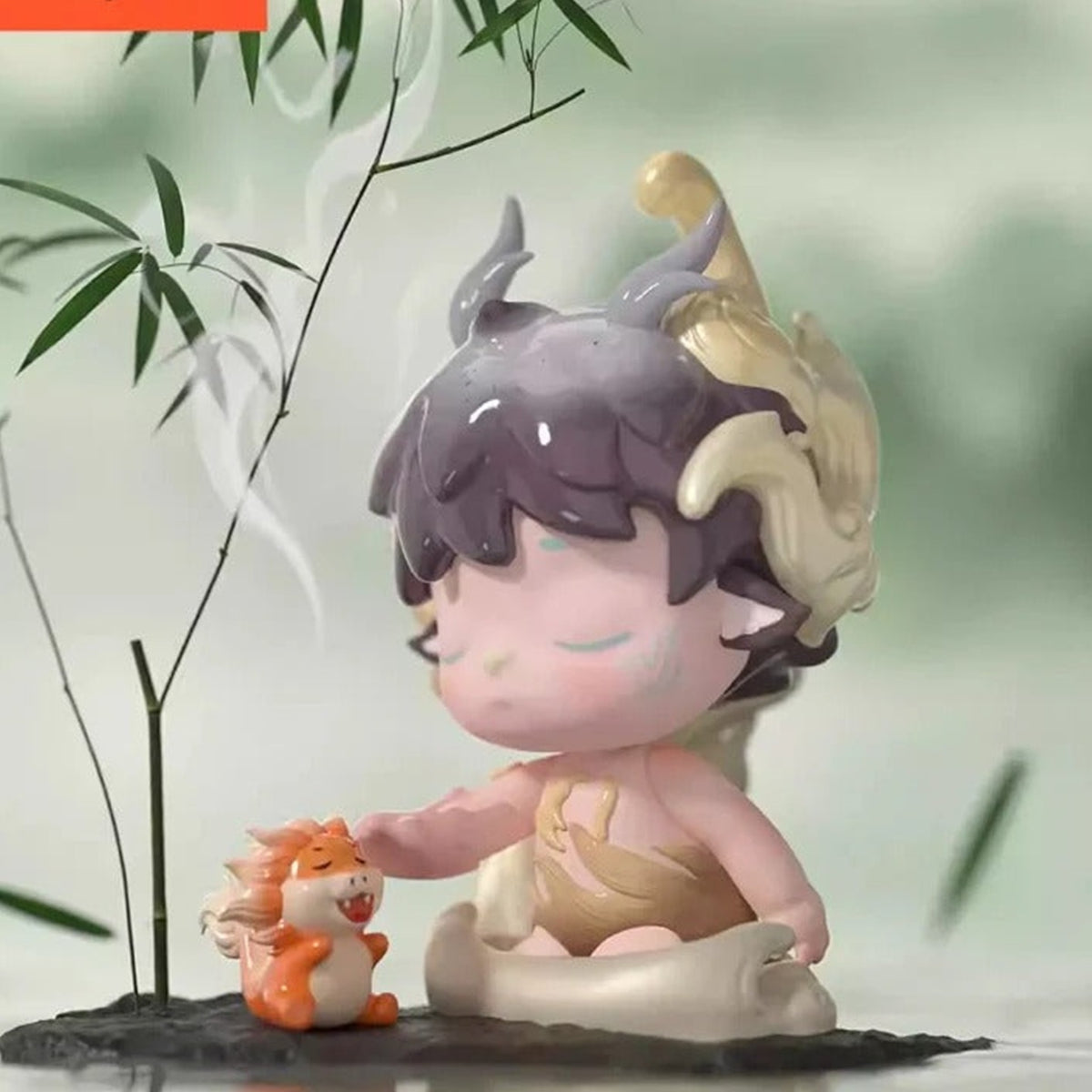 MIMI-Neo-Chinese Style·The Poetry Of Time In Four Seasons Action Figure Blind Box - Bamboo design complete example; random design not guaranteed